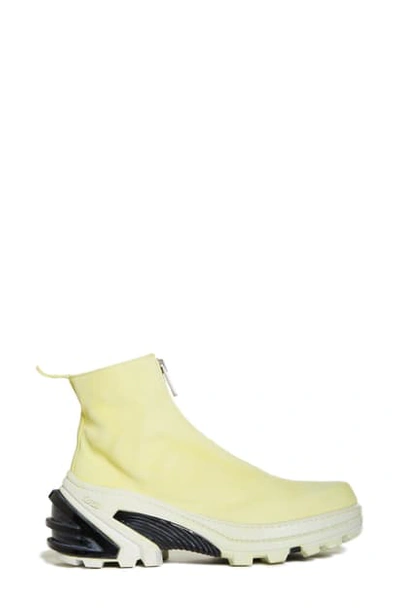 Shop Alyx Leather Boot In Fluo