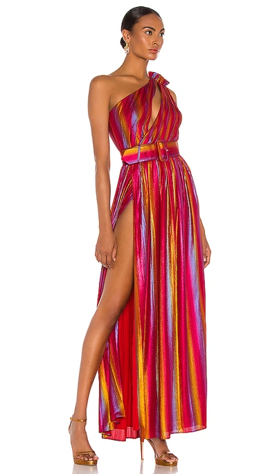 Shop Retroféte Robe De Soir&eacute;e Andrea In Rainbow