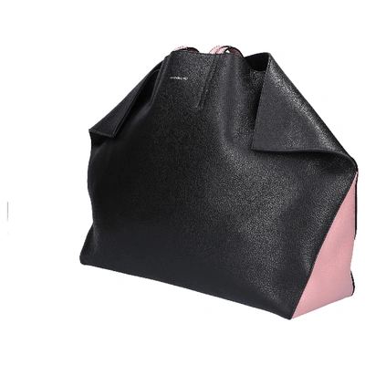 Shop Alexander Mcqueen Women Handbag Butterfly Tote Calf-leather In Black
