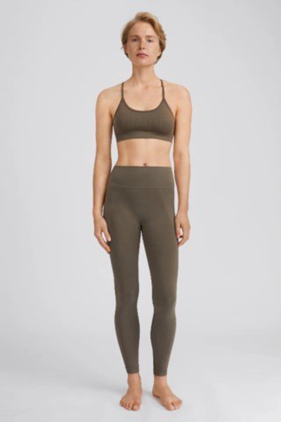 Shop Filippa K High Seamless Legging In Mud