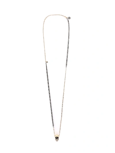 Shop Alexander Mcqueen Necklace In Silver