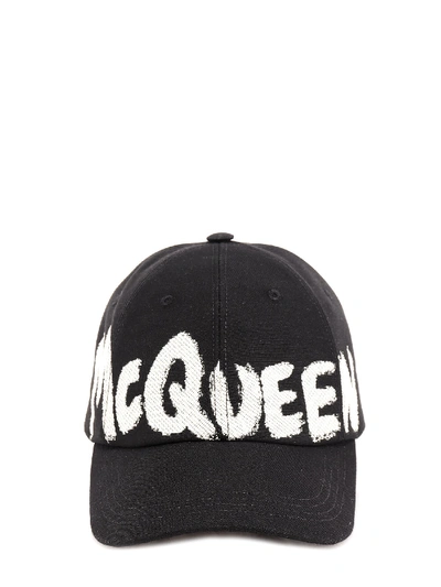 Shop Alexander Mcqueen Hat In Black