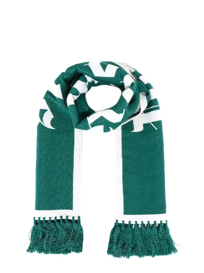 Shop Palm Angels Scarf In Green