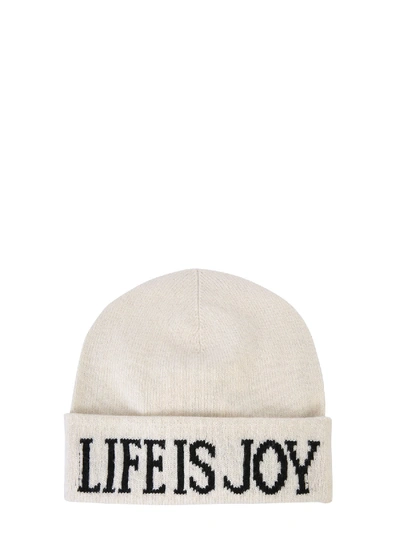 Shop Alberta Ferretti Life Is Joy Hat In Bianco