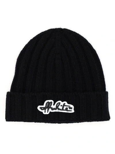 Shop Off-white Hat In Black Blac