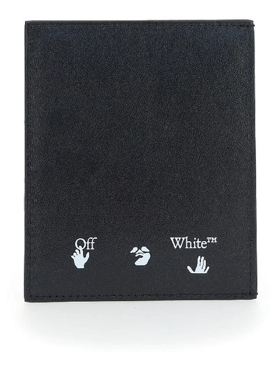 Shop Off-white Cardholder In Black White