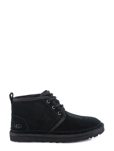 Shop Ugg Lace Up Ankle Boots In Black
