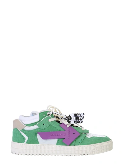 Shop Off-white Off Court Low Sneakers In Verde