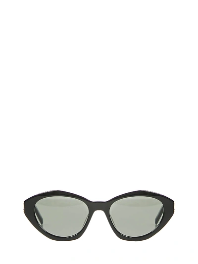Shop Saint Laurent Sl M60 Sunglasses In Black