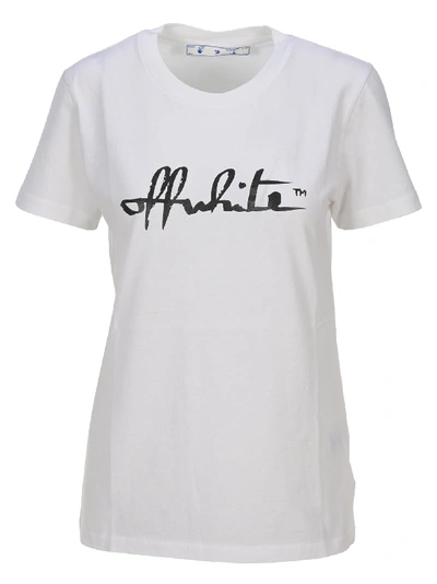 Shop Off-white Off White Script T-shirt