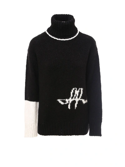 Shop Off-white Sweater In Black