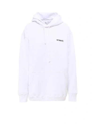 Shop Vetements Sweatshirt In White