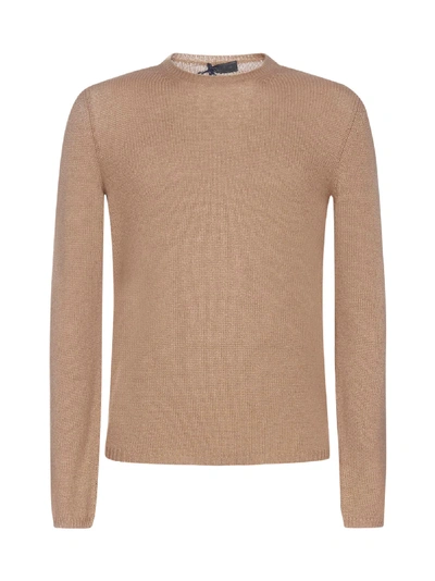 Shop Prada Cashmere Sweater In Cammello