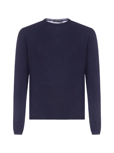 Shop Prada Cashmere Sweater In Bleu
