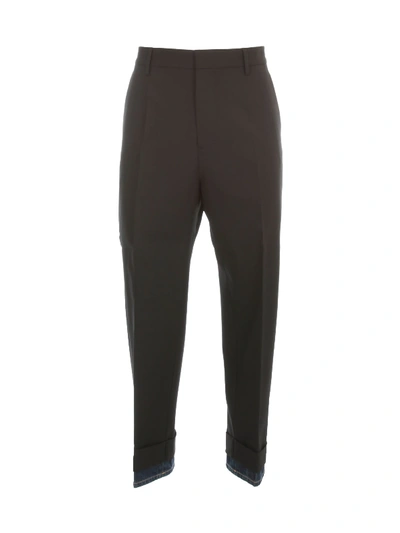 Shop Dsquared2 Brad Fit Stretch Wool Pants In Black