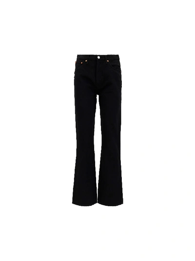 Shop Re/done Jeans In Black