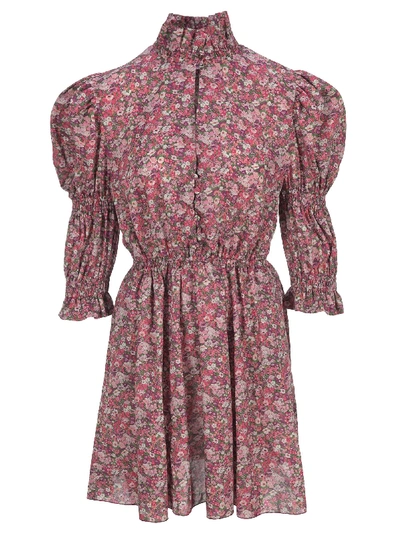 Shop Philosophy Di Lorenzo Serafini Philosophy Floral Print Liberty Dress In Pink