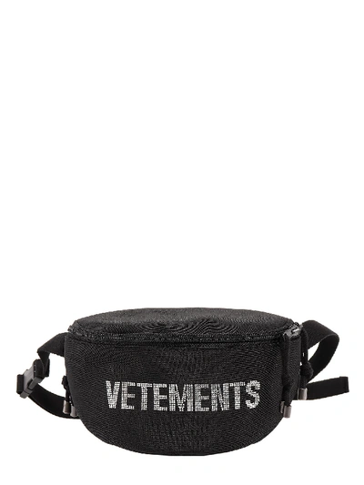 Shop Vetements Belt Bag In Black