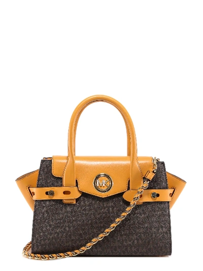 Shop Michael Kors Handbag In Brown