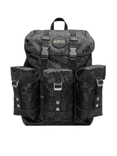 Shop Gucci Off The Grid Backpack In Nero