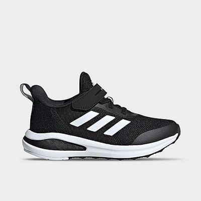 Shop Adidas Originals Adidas Little Kids' Training Fortarun 2020 Hook-and-loop Running Shoes In Black/black/white