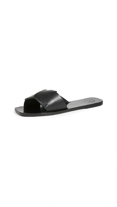 Shop Atp Atelier Carpari Slides In Black