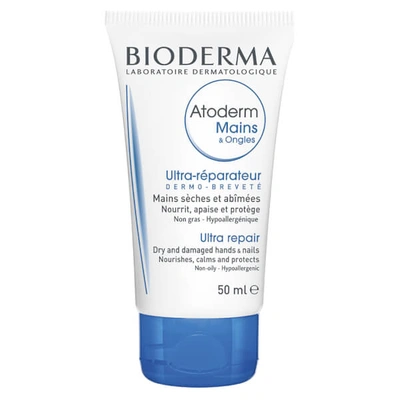 Shop Bioderma Atoderm Hand Cream For Dry Skin 50ml