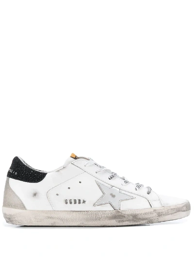 Shop Golden Goose Superstar Low-top Sneakers In White