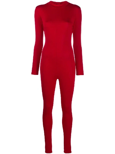 Shop Alchemy Lia Jumpsuit In Red
