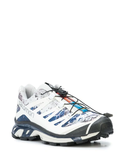 Shop Salomon Xt-4 Adv Low-top Sneakers In White