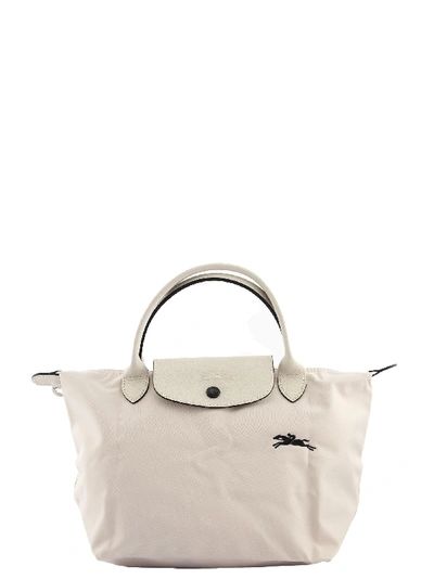 Longchamp Le Pliage Club Top Handle Bag S In Chalk | ModeSens