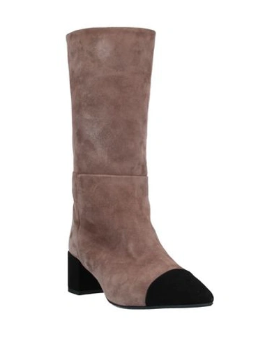 Shop Anna F Boots In Light Brown