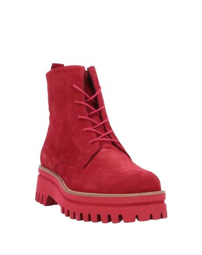 Paloma Barceló Ankle Boot In Red