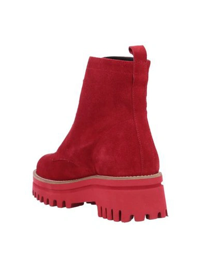 Paloma Barceló Ankle Boot In Red