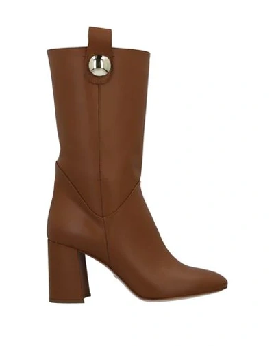 Shop Sebastian Ankle Boots In Brown