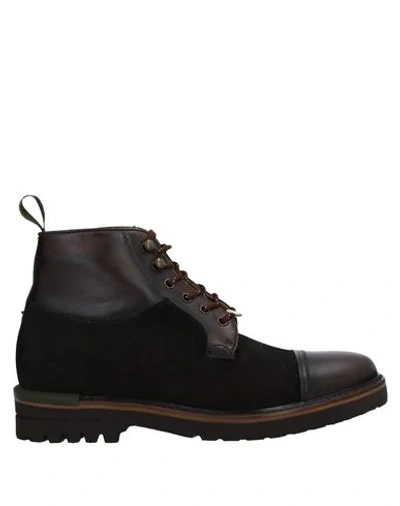 Shop Brimarts Boots In Dark Brown