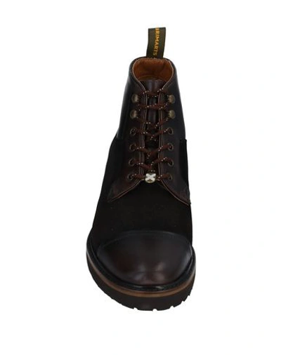 Shop Brimarts Boots In Dark Brown