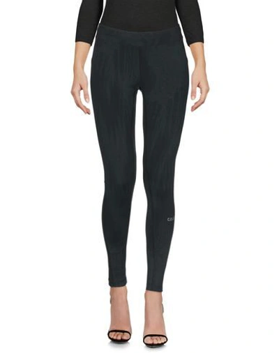 Shop Casall Leggings In Dark Green