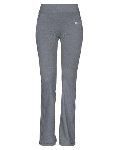 Shop Casall Casual Pants In Grey