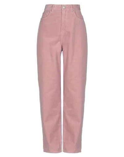 Shop Carhartt Woman Pants Blush Size 30 Cotton In Pink