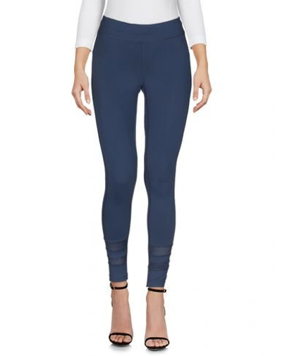 Shop Casall Leggings In Dark Blue