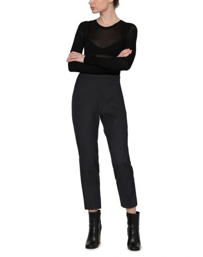 Shop Piazza Sempione Woman Pants Black Size 4 Virgin Wool, Polyamide, Elastane