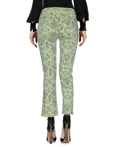 Shop J Brand Woman Pants Acid Green Size 30 Cotton, Polyester, Elastane