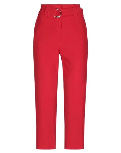 Shop Liu •jo Woman Pants Red Size 8 Polyester, Elastane