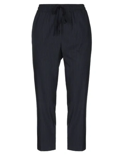 Shop Aglini Pants In Dark Blue