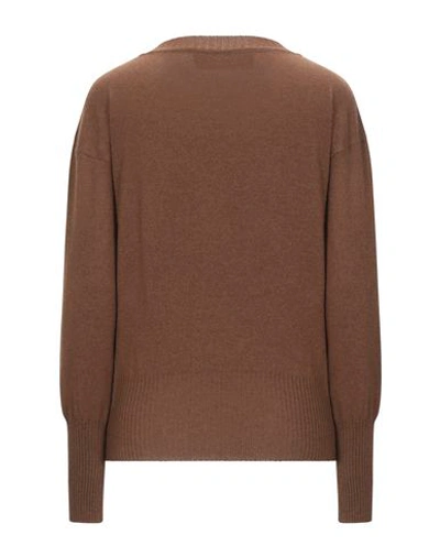 Shop Antonia Zander Sweaters In Brown