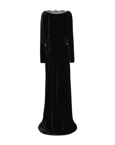 Shop Vionnet Long Dresses In Black