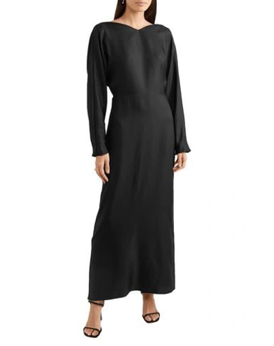 Shop Deitas Woman Maxi Dress Black Size 6 Silk