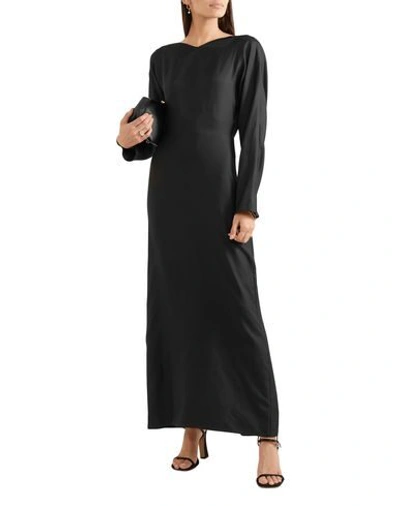 Shop Deitas Woman Maxi Dress Black Size 6 Silk