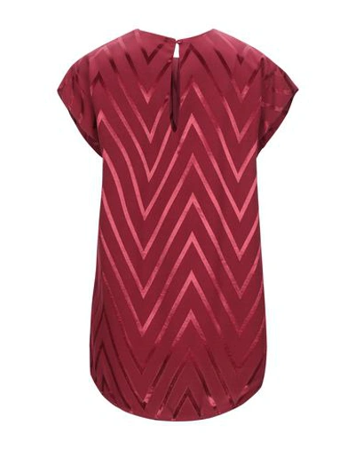 Manila Grace Blouses In Red
